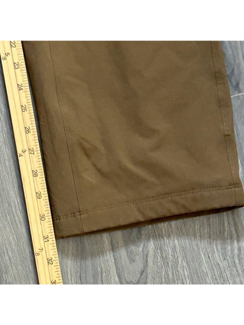 Eddie Bauer Pants Womens 22W Hazelnut Flexion Lined 2.0 Fleece Lined Straight - Picture 7 of 14